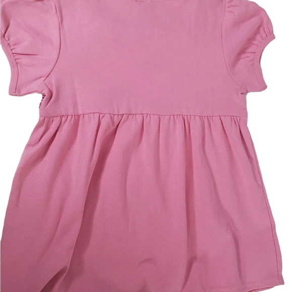 Vintage Gymboree Girls Top Size 9 Pink Short Sleeve - Picture 7 of 7